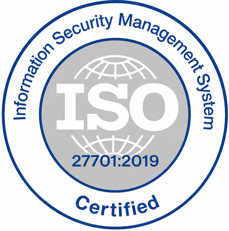 ISO 27701:2019 Certified