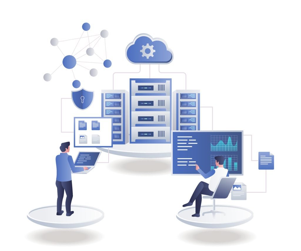 vecteezy analyst data cloud server in isometric illustration 4689205 Salesforce Data Cloud