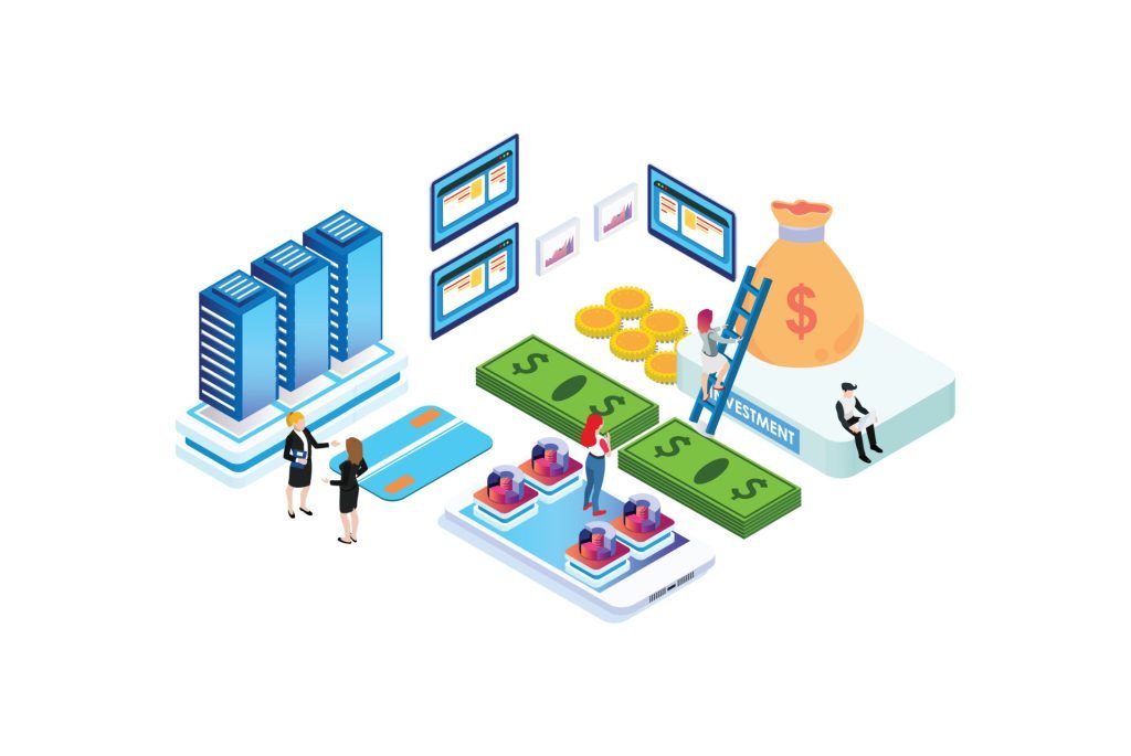 vecteezy modern isometric sponsorship investment illustration web 20413329 Financial Services 