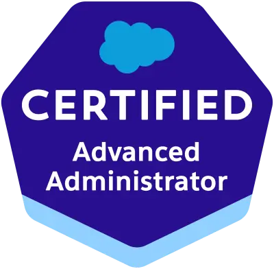 Salesforce Certified Advanced Administrator badge