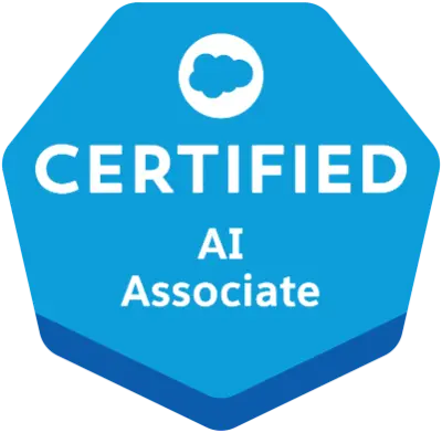 Salesforce Certified AI Associate badge